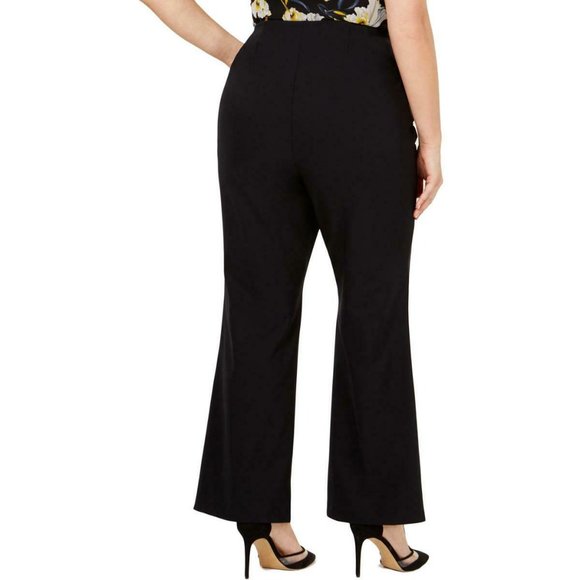 INC Black Tear-Away Pull-On Workwear Pants - Picture 2 of 7